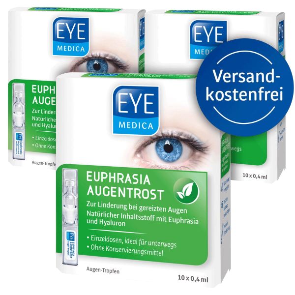 EyeMedica Euphrasia Augentrost ▷ 3er Set