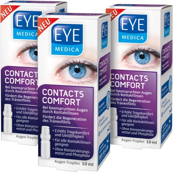 EyeMedica Contacts Comfort ▷ 3er Set